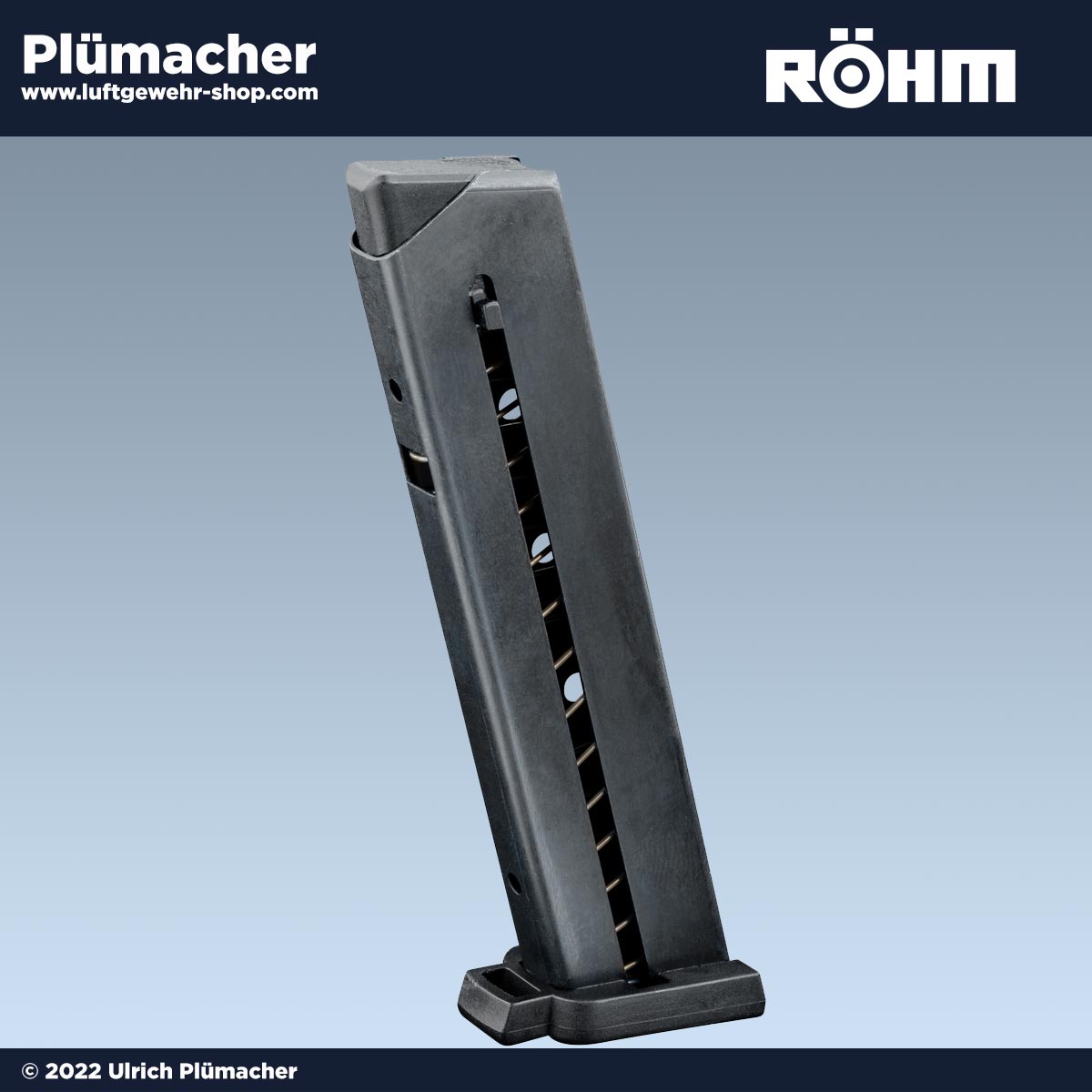 Magazin Röhm RG 96 Schreckschuss Pistole - Ersatzmagazin und Reservemagazin