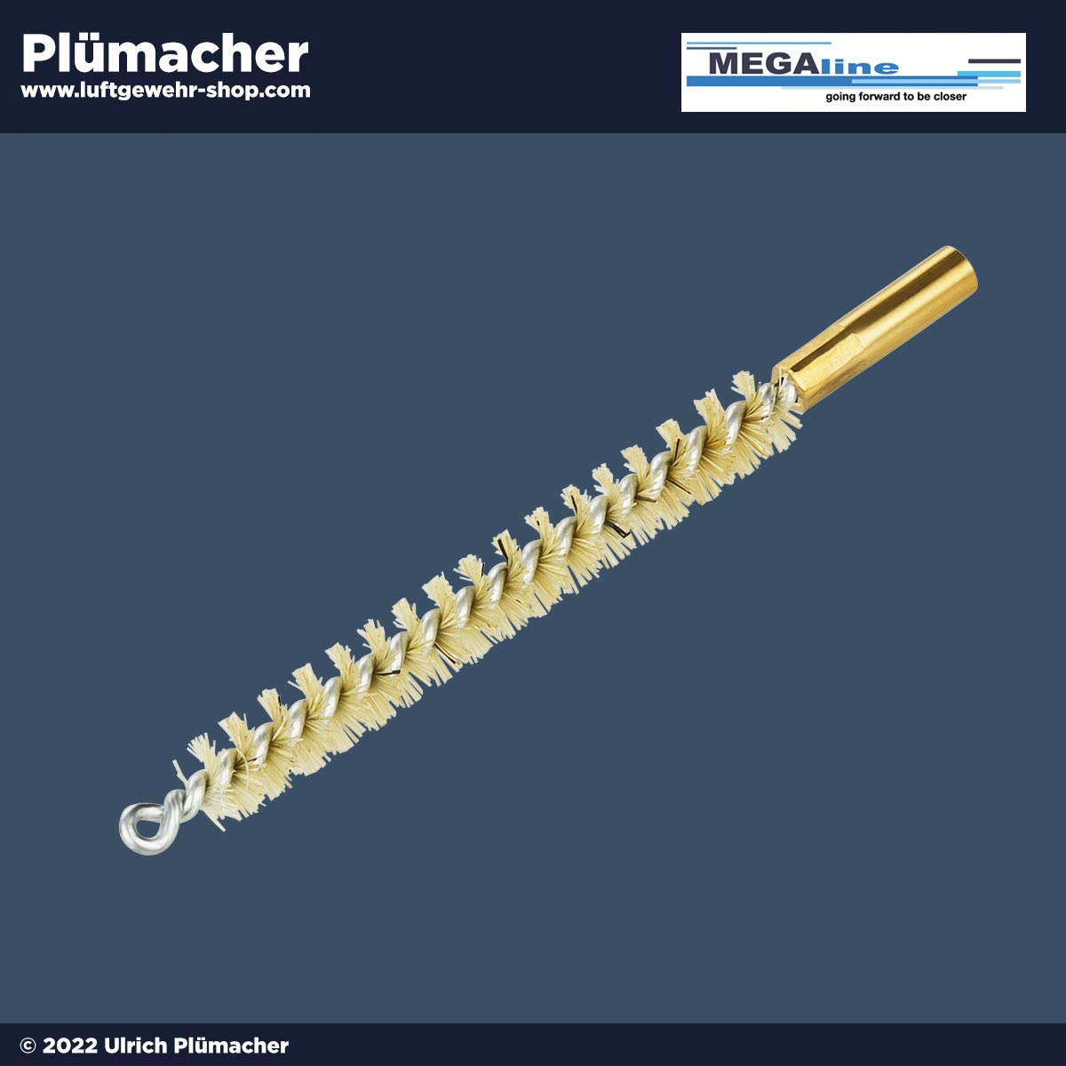 Reinigungsbürste Kunststoff 4,5 mm für Luftgewehre, Luftpistolen und CO2 Waffen - Waffenreinigungsbürste