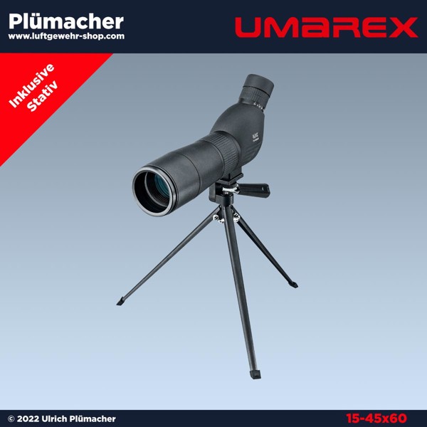 Umarex Spotting Scope 15x45-60 - Spektiv mit Stativ