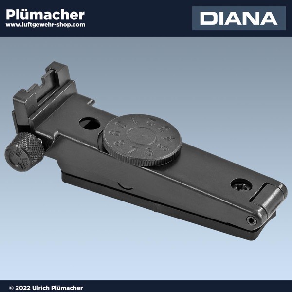 Mikrometervisier für Diana Luftgewehre Mod. 20T01-24-25-26-27-28-34-35-36-38-45-50-350 Mag-48-52-54