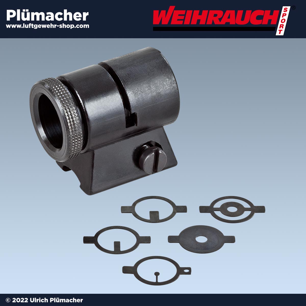 Korn für Weihrauch Luftgewehre - Tunnelkornfuß Weihrauch HW 30S- HW50S - HW 35 - HW 80 - HW 85 - HW 95