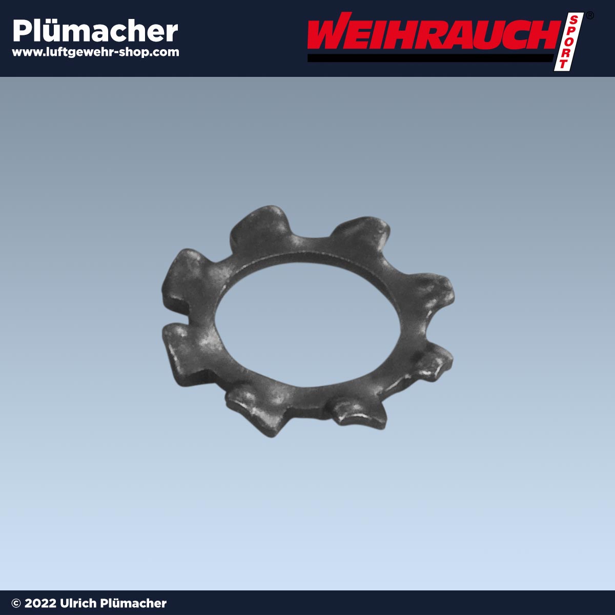 Zahnscheibe für die Schaftöse Weihrauch Luftgewehre HW 25 - HW 30- HW 35 -HW 50