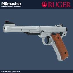 Ruger Mark IV 4,5 mm - Die Mark IV ist ein originalgetreuer Nachbau der gleichnamigen .22er Pistole von Ruger