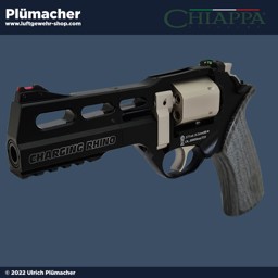 Chiappa Rhino 50 DS b/w CO2 Revolver im Kaliber 4,5 mm BB