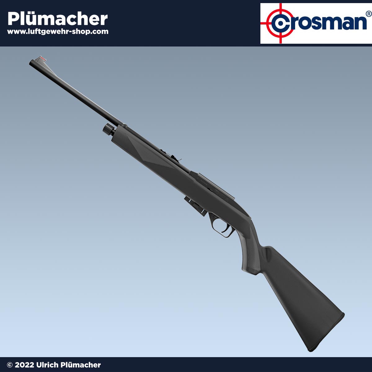 Crosman 1077 CO2 Luftgewehr 4,5 mm Diabolo mit einem 12 Schuss Trommelmagazin