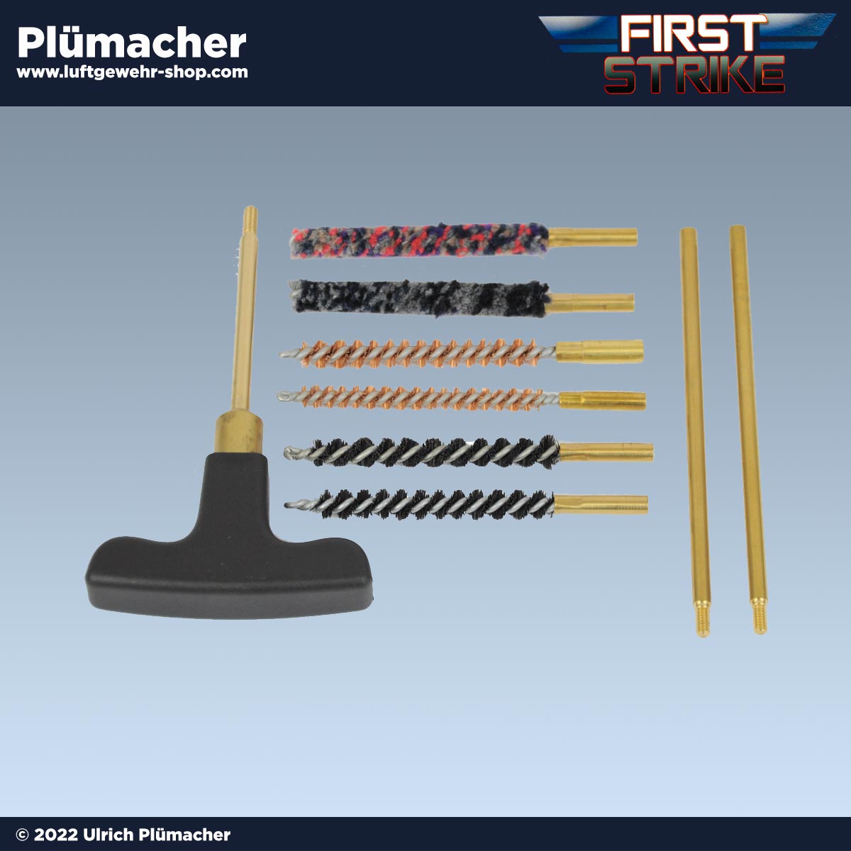 Reinigungsset für Luftpistolen - First Strike Waffen Reinigungsset