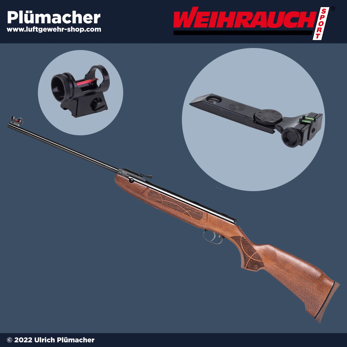 Weihrauch HW 30 S mit Fiberoptik