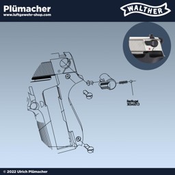 Walther CP88 Rastkugel für die Sicherung