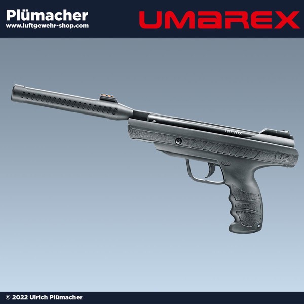 UX Trevox Luftpistole mit Schalldämpfer im Kaliber 4,5 mm
