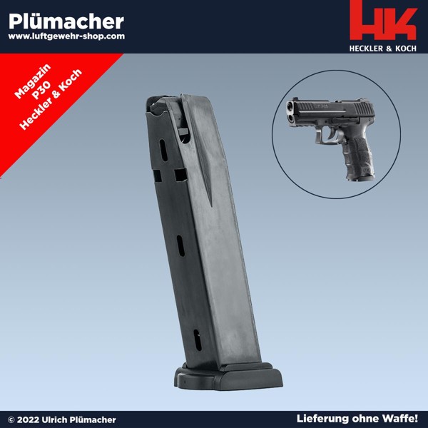 Magazin Heckler & Koch P30 Schreckschuss Pistole