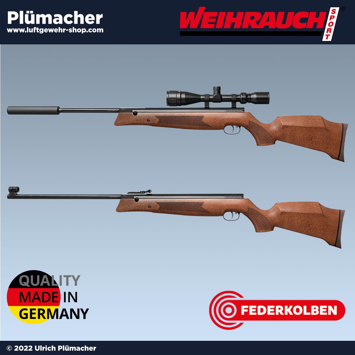 Weihrauch HW 80 SL Luftgewehre - Weitschuss-Luftgewehre der Extraklasse