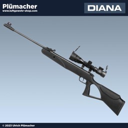 Diana Two Sixty Luftgewehr im Kaliber 4,5 mm Diabolo mit Zielfernrohr 2-6x32