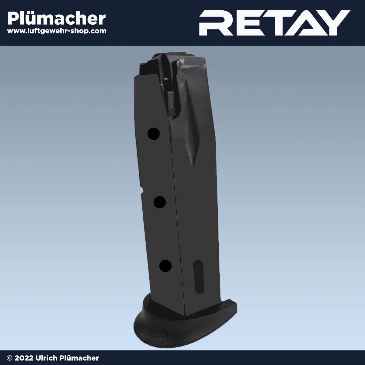 Magazin Retay- 14 Schuss Magazin Kaliber 9 mm P.A.K.