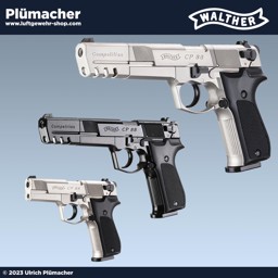 Walther CP88 CO2 Pistolen - die ideale CO2-Luftpistole den ambitionierten Hobbyschützen