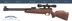 Norconia B36 Luftgewehr mit Zielfernrohr 4x32 und Unterspannhebel