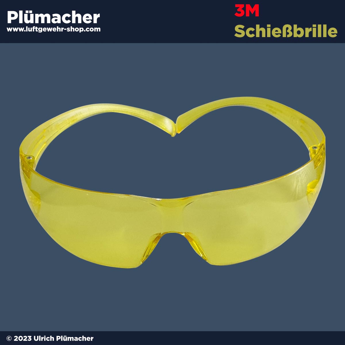 Schießbrille bernsteinfarben von 3M 