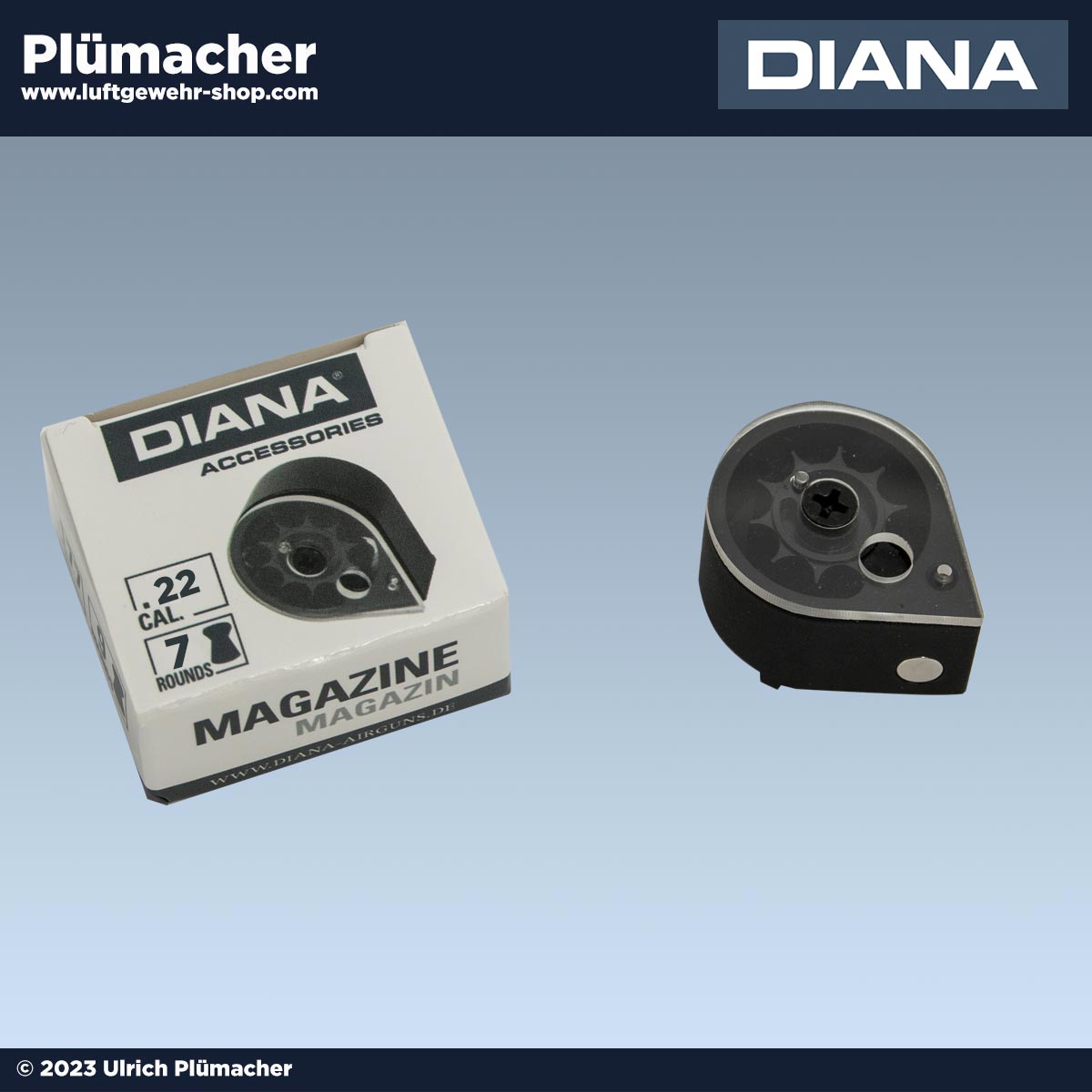 Magazin DIANA stormrider | bandit | chaser | trailscout - 5,5 mm