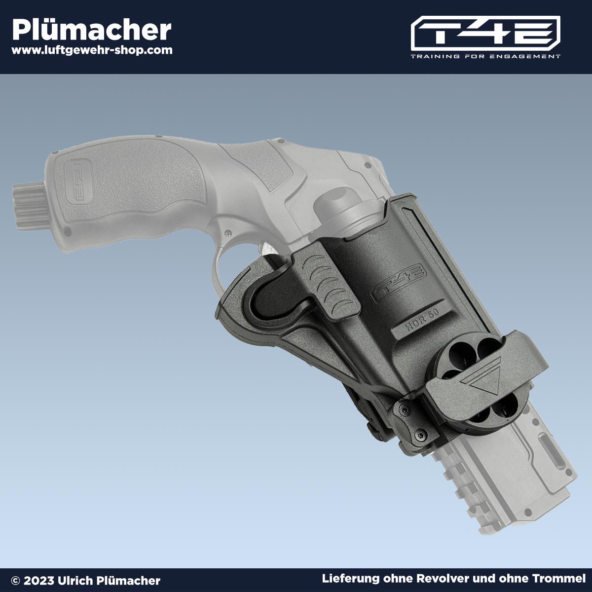 T4E HDR 50 Holster - ein Schnellziehholster für den HDAR 50 Revolver