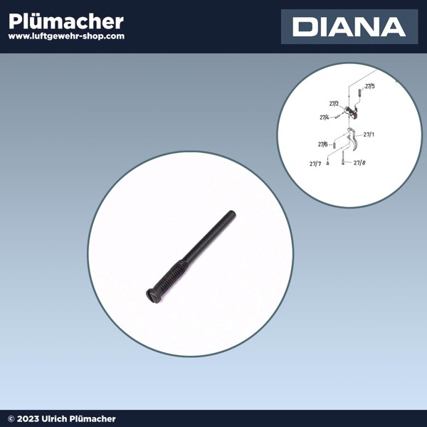 Einstellschraube für den Abzug Luftgewehre Diana 25D | 27|  35 |  50 Abzugsschraube
