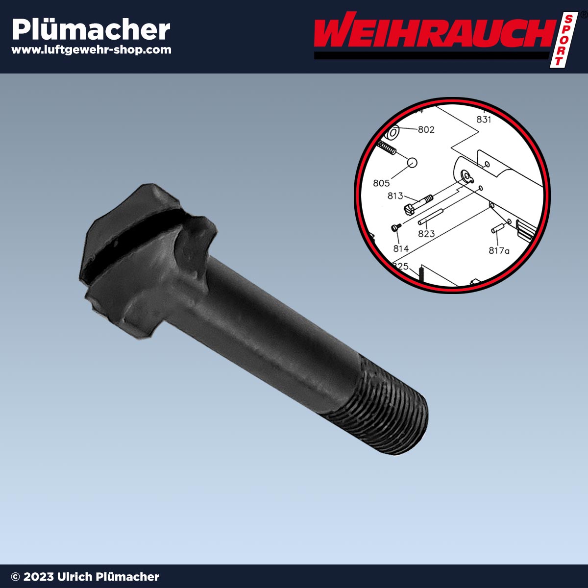 Gelenkschraube Weihrauch HW 70 Luftpistole | dieses Weihrauch Ersatzteile können Sie online bestellen