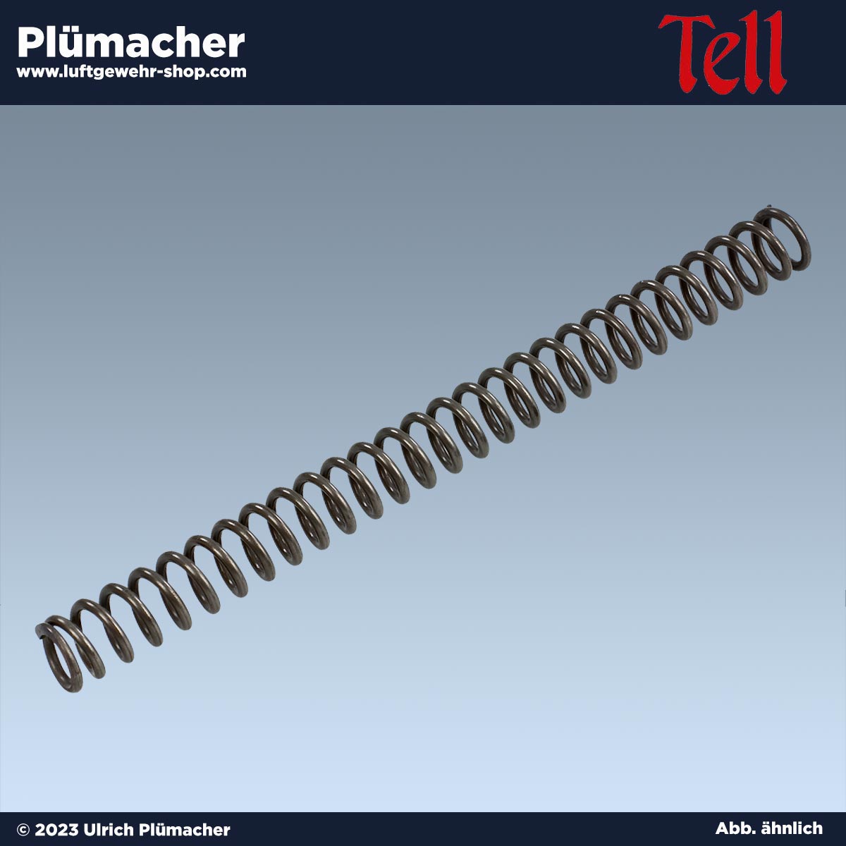 Exportfeder Tell 300 Luftgewehr - 16 Joule Feder für das Luftgewehr TELL 300