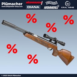 Luftgewehr Angebote von Weihrauch, Diana, Walther, Hämmerli, Browning und vielen anderen Herstellern