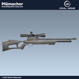 Kral Arms Puncher Nish Pressluftgewehre in den Kalibern 4,5 mm und 5,5 mm