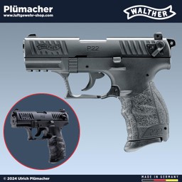 Walther P22Q Schreckschuss Pistolen im Kaliber 9 mm PAK