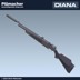 Diana Stormrider schwarz 4,5 mm Diabolo Pressluftgewehr