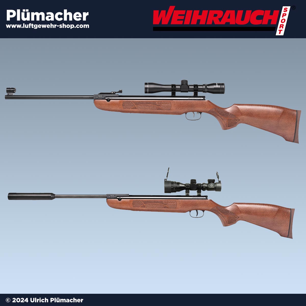 Weihrauch HW 50 Luftgewehre - HW 50 S und M/II kaufen Sie günstig hier im Luftgewehr Shop