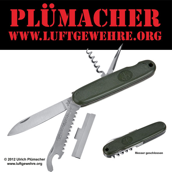 Bild von Bundeswehr Taschenmesser oliv - das preiswerte Allroundmesser