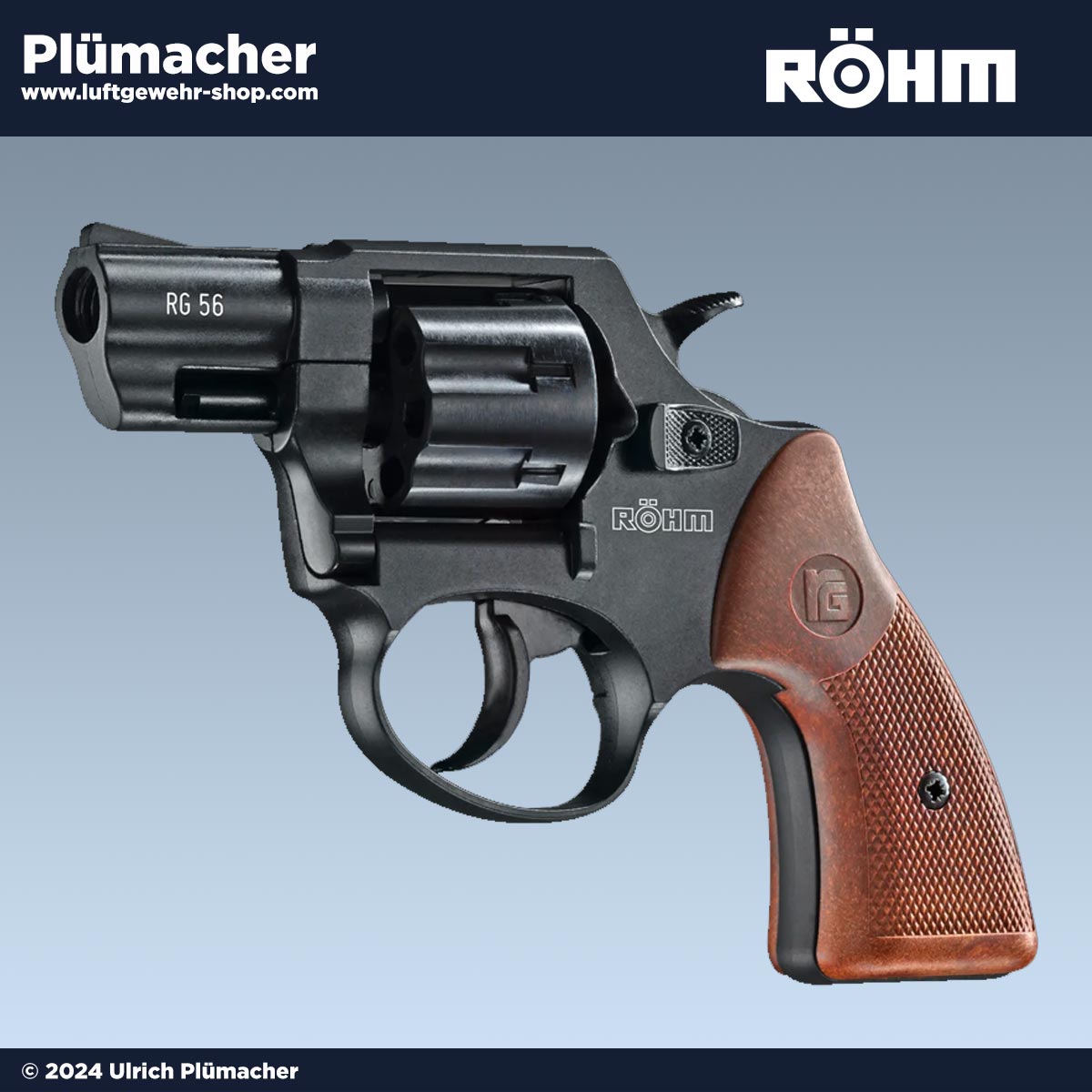 Röhm RG 56 Schreckschussrevolver 6 mm Flobert