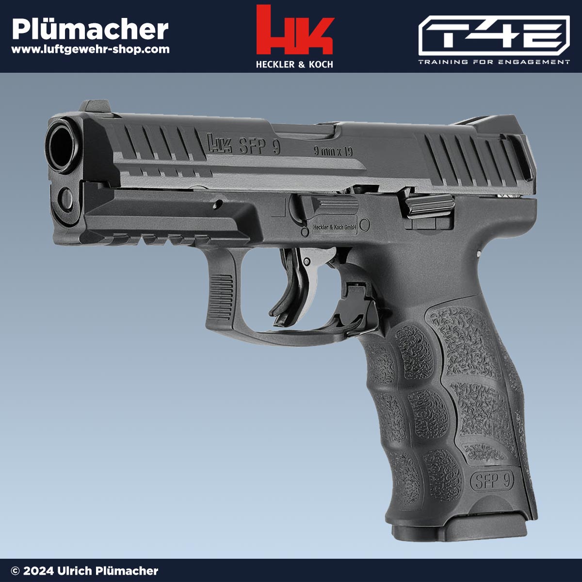 T4E Heckler & Koch SFP9 im Kaliber .43 High-End-Trainingswaffe