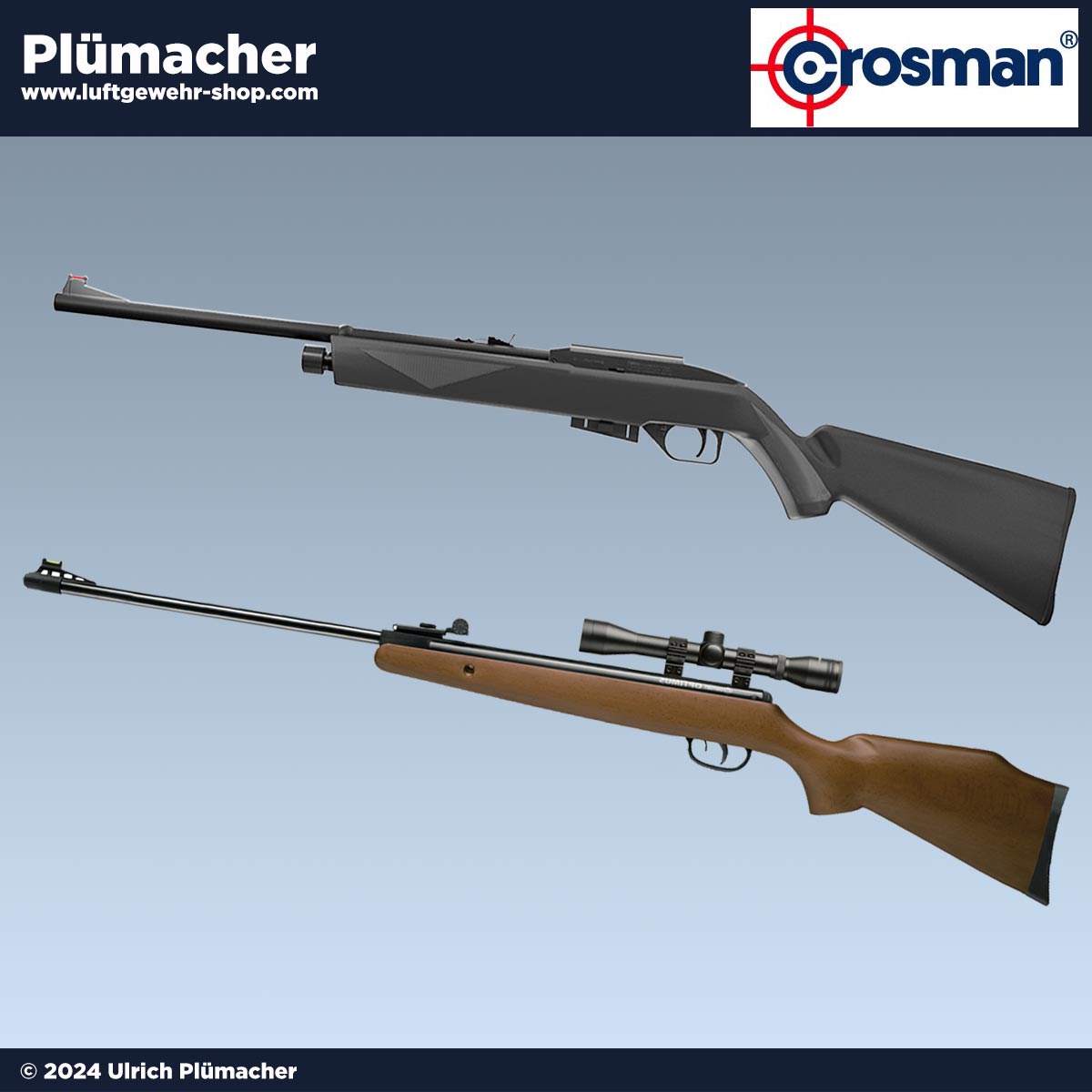 Crosman Luftgewehre und CO2 Gewehre bestellen Sie günstig hier im Luftgewehr Shop