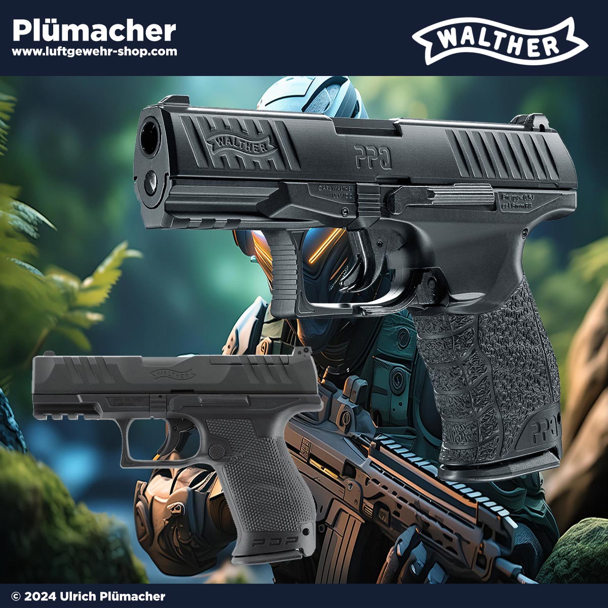 Walther Softair und Airsoft Waffen - Entdecken Sie die Welt der Walther Softair Waffen