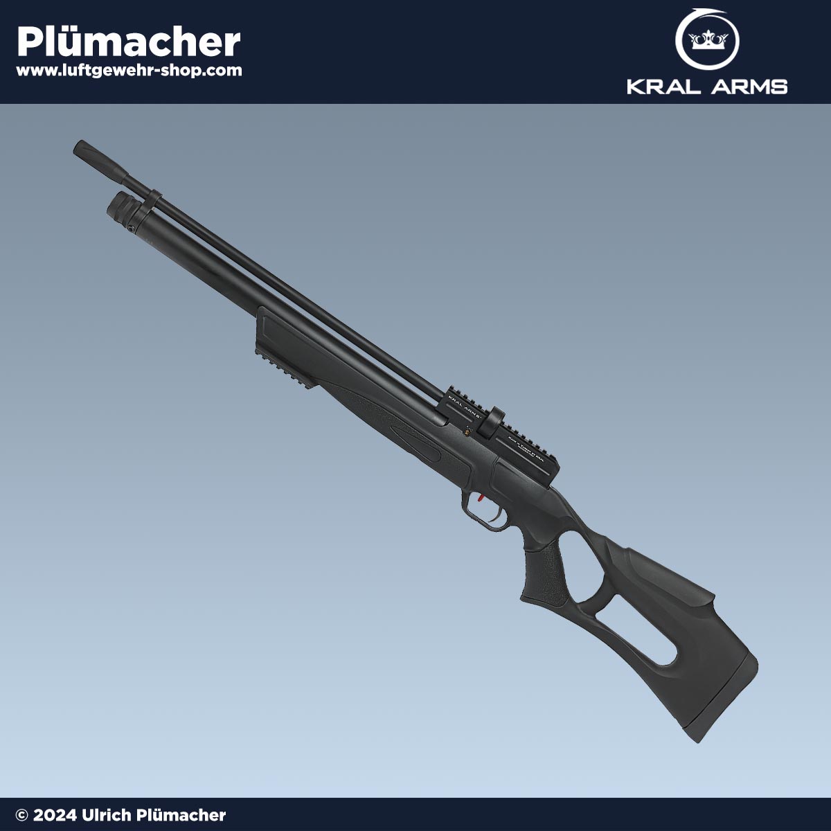 Kral Arms Punsher Nish Pressluftgewehr 200 bar