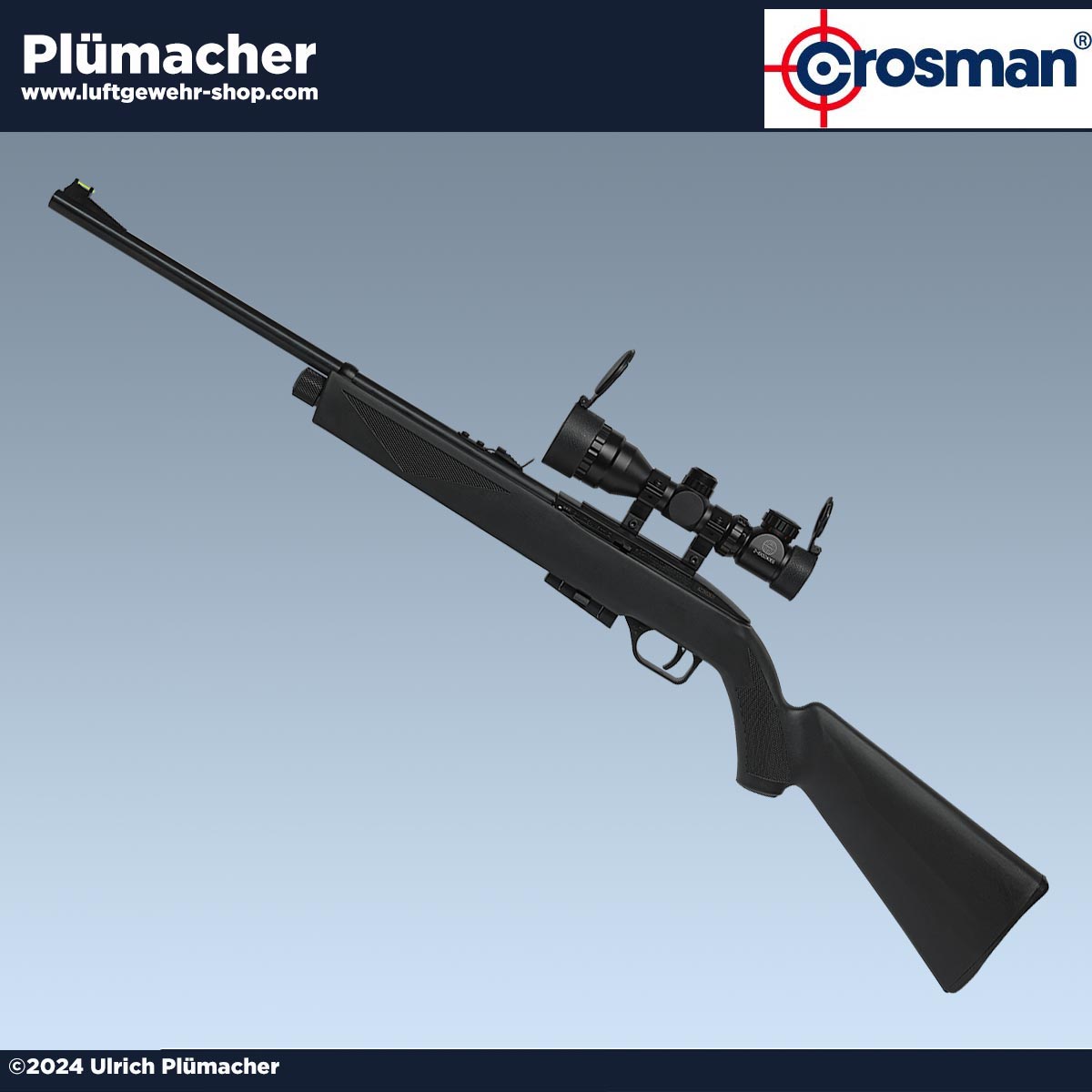 Das Crosman 1077 CO2 Luftgewehr ist die perfekte Wahl für alle, die ein zuverlässiges, präzises und vielseitiges Luftgewehr suchen.