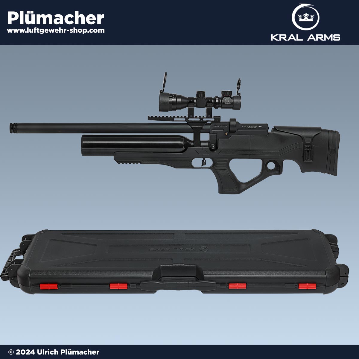 Kral Arms Puncher Knight Bullpup Pressluftgewehre