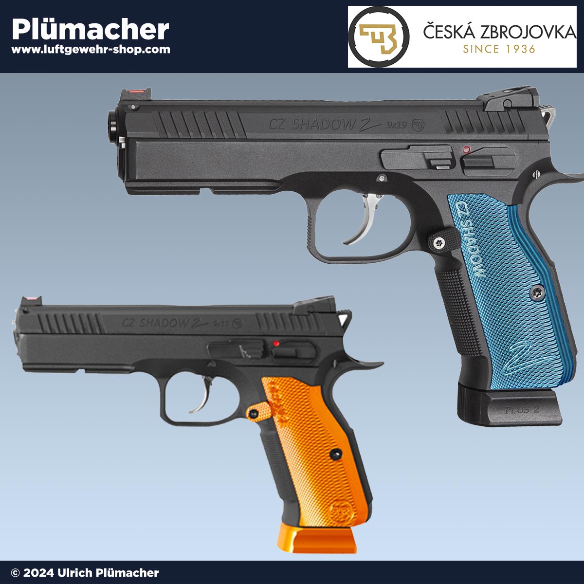 CZ Softair und Airsoft Pistolen mit CO2 oder Softairgas Antrieb