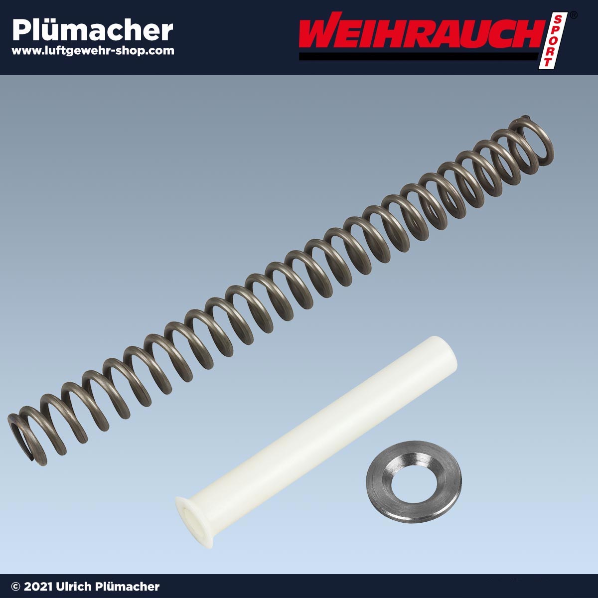 Weihrauch HW 35 Exportfeder mit starkem Federführungsrohr