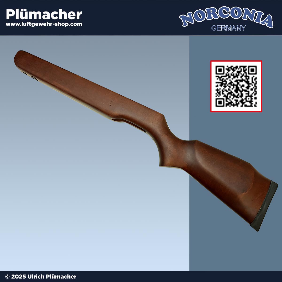 Holzschaft Norconia B88 Luftgewehr - neuwertig mit einer kleinen Druckstelle