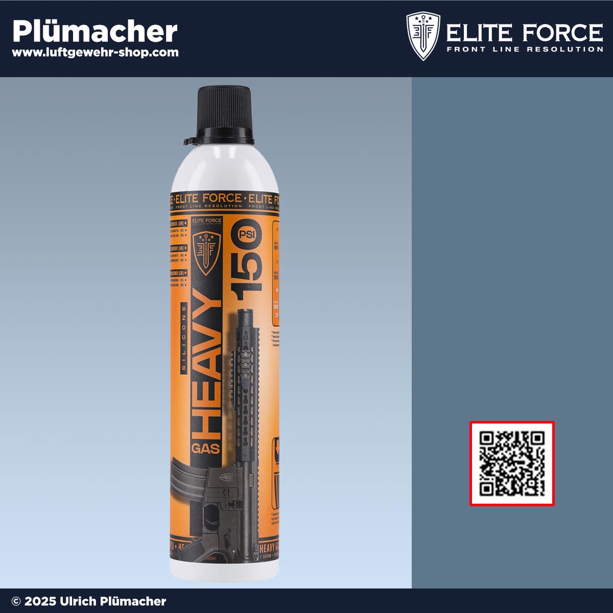Bild von Elite Force Heavy Gas Maintenance 560 ml