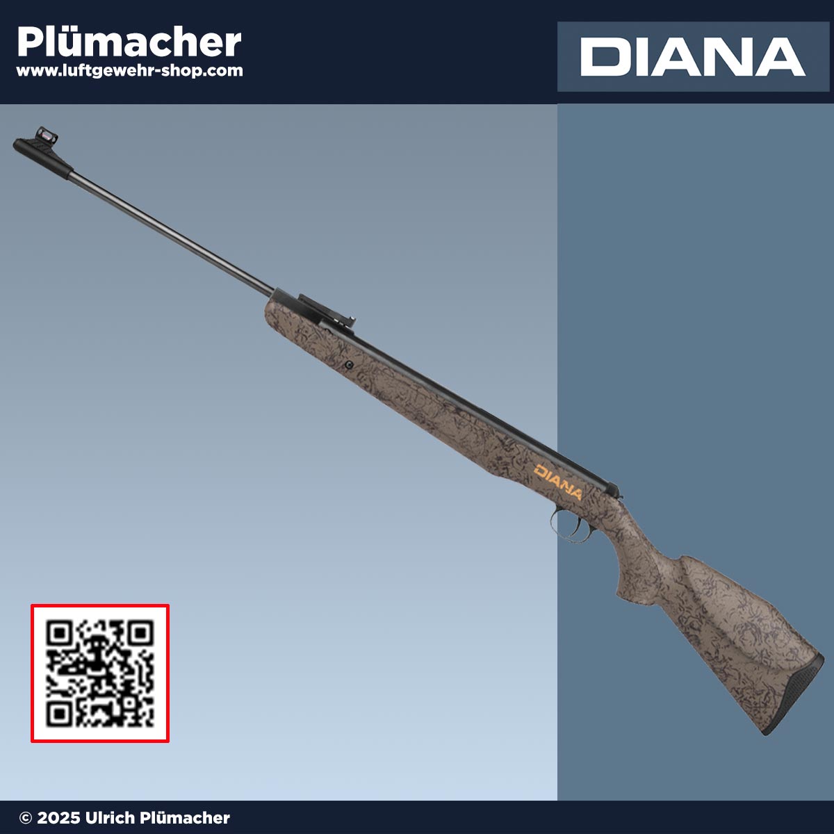 Luftgewehr DIANA Panther 350 Magnum Anniversary green-black 4,5mm 